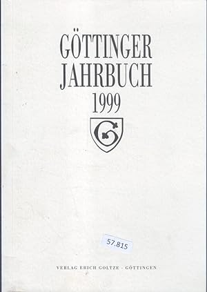 Bild des Verkufers fr Gttinger Jahrbuch 1999. Unter Frderung der Stadt und des Landkreises Gttingen. zum Verkauf von Bcher bei den 7 Bergen