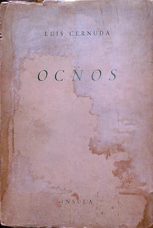 Imagen del vendedor de Ocnos a la venta por Librera Monte Sarmiento