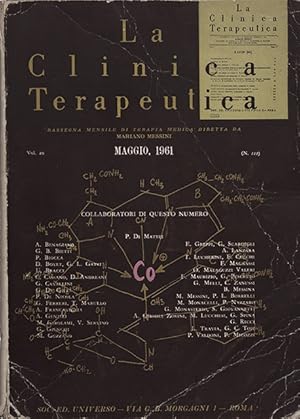 Bild des Verkufers fr La Clinica Teraputica zum Verkauf von Sergio Trippini