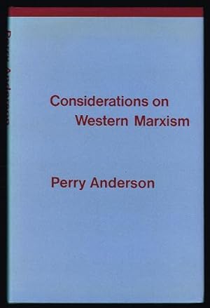 Considerations on Western Marxism