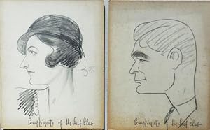 Ten Original Caricatures and Cartoons by Zito from the Surf Club