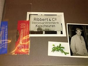 Fotoalbum mit Kordelbindung und zwischengeschalteten Pergamentschutzseiten - Firma Ribbert & Co S...