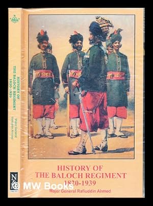 Immagine del venditore per History of the Baloch Regiment : (1820-1939), the colonial period venduto da MW Books Ltd.