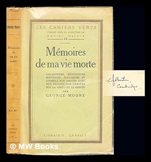 Imagen del vendedor de Mmoires de ma vie morte . Traduit . par G. Jean-Aubry a la venta por MW Books Ltd.