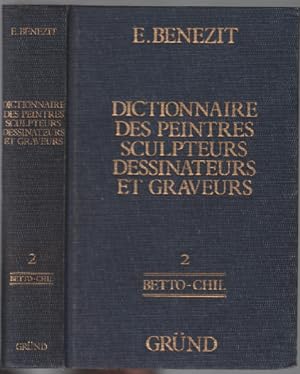 Seller image for Dictionnaire Critique et Documentaire des Peintres Sculpteurs Dessinateurs et Graveurs n 2 for sale by librairie philippe arnaiz