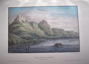 The Eagle Rocks [ Hand-colored steel engraving ]