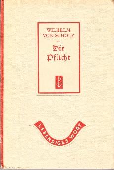 Seller image for Die Pflicht for sale by Buchversand Joachim Neumann