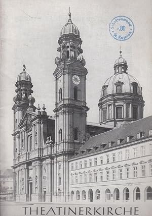Seller image for Die Theatinerkirche St. Cajetan in Mnchen. for sale by Versandantiquariat Nussbaum