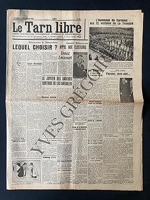 LE TARN LIBRE-N°49-VENDREDI 3 DECEMBRE 1965