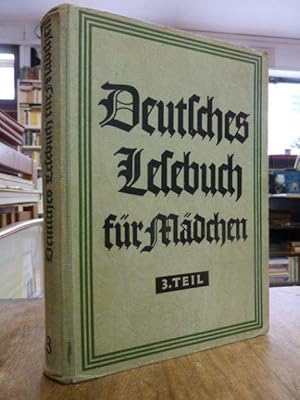 Deutsches Lesebuch für Mädchen, Dritter (3.) Teil, hrsg. von Hedwig Förster,