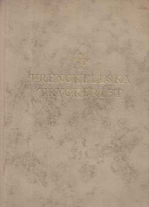 Imagen del vendedor de Boktryckarna Frenckell och deras fregngare vid bo akademi. En krnika i bilder om vrt ldsta boktryckeri a la venta por Invito alla Lettura