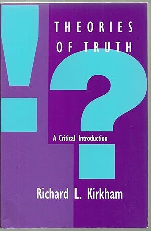 Immagine del venditore per Theories of Truth: A Critical Introduction venduto da Sabra Books