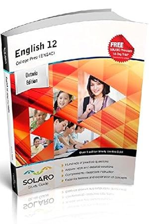 Ontario English 12  College Preparation (ENG4C)