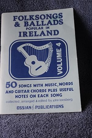 Seller image for Folksongs and Ballads Popular in Ireland for sale by Wagon Tongue Books