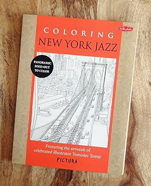 Seller image for COLORING NEW YORK JAZZ : Featuring the Artwork of Celebrated Illustrator Tomislav Tomic (PicturaTM) for sale by 100POCKETS