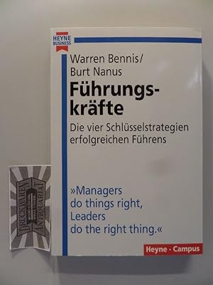 Seller image for Fhrungskrfte - Die vier Schlsselstrategien erflogreichen Fhrens. for sale by Druckwaren Antiquariat