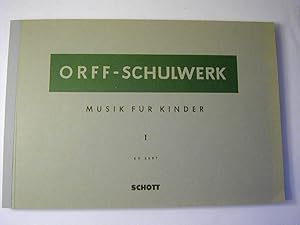 Bild des Verkufers fr Orff-Schulwerk - Musik fr Kinder I: Im Fnftonraum - Edition Schott 3567 zum Verkauf von Antiquariat Fuchseck