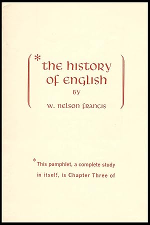 The History of English: Pamphlet includes Chapter Three of the book and promotional inserts