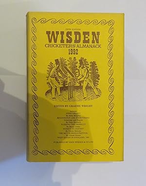 Seller image for Wisden Cricketers' Almanack 1992 for sale by St Marys Books And Prints