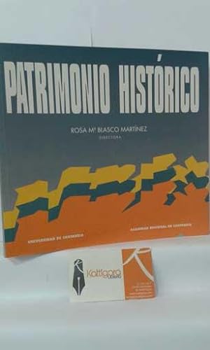Bild des Verkufers fr PATRIMONIO HISTRICO zum Verkauf von Librera Kattigara