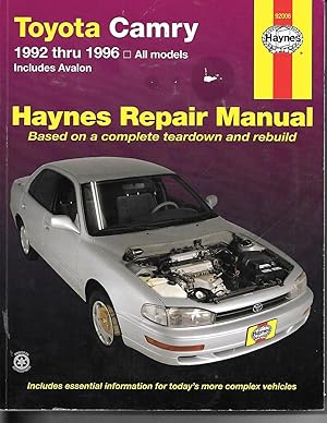 Immagine del venditore per Toyota Camry Automotive Repair Manual venduto da Ye Old Bookworm