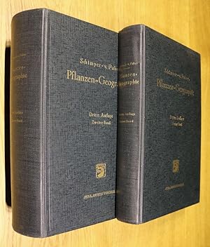 Imagen del vendedor de Pflanzen-Geographie auf physiologischer Grundlage. Zwei Bnde (komplett). a la venta por Antiquariat Lycaste