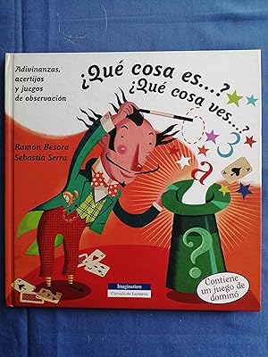 Seller image for Qu cosa es .? Qu cosa ves .? : advinanzas, acertijos y juegos de observacin for sale by Perolibros S.L.