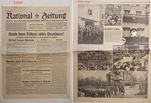 Bild des Verkufers fr National-Zeitung. Organ der Nationalsozialistischen Deutschen Arbeiterpartei. Dienstag, 16. Mrz 1938 / Jahrgang 9, Nummer 73 * Ausgabe V (Wesel-Rees) Dieses Buch wird von uns nur zur staatsbrgerlichen Aufklrung und zur Abwehr verfassungswidriger Bestrebungen angeboten (86 StGB) zum Verkauf von Galerie fr gegenstndliche Kunst