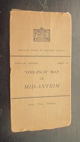 One-inch Popular Edition Series Sheet 4 Map of Mid-Antrim