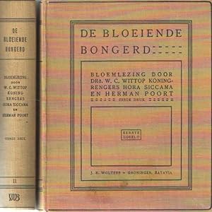 Imagen del vendedor de De Bloeiende Bongerd. Bloemlezing. Een inleiding tot de literaire kunst. Deel I & II a la venta por Bij tij en ontij ...