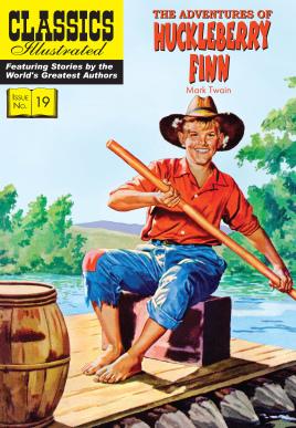 Bild des Verkufers fr The Adventures of Huckleberry Finn (Classics Illustrated) zum Verkauf von Book Bunker USA