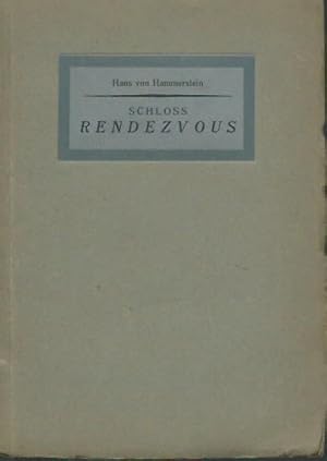 Immagine del venditore per Schloss Rendezvous. Eine herbstliche Rokokogeschichte in Versen. Mit Steinzeichnungen von Hugo Steiner-Prag. (= Die Parkbcher 5 / 6). venduto da Antiquariat Carl Wegner