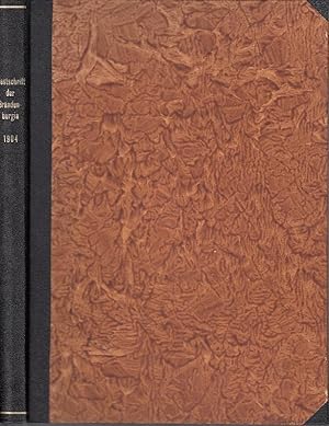 Seller image for Festschrift II. Bericht ueber die wissenschaftliche Feier des zehnjhrigen Jubilums im Brgersaale des Berlinischen Rathauses am 22. April 1902. (= Archiv der Brandenburgia Gesellschaft fr Heimatkunde der Provinz Brandenburg zu Berlin. 10. Band ). for sale by Antiquariat Carl Wegner