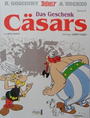 Asterix - Das Geschenk Cäsars. Zeichnungen von Albert Uderzo. Band 21.