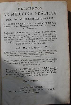 Elementos de medicina practica. Tomo primero.