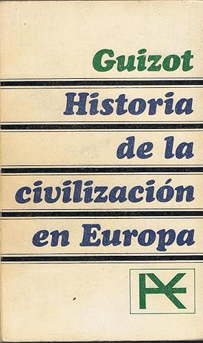 Seller image for HISTORIA DE LA CIVILIZACIN EN EUROPA for sale by Librera Torren de Rueda