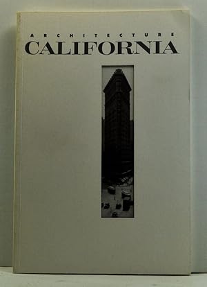 Imagen del vendedor de Architecture California, Volume 14, Number 1 (May 1992) a la venta por Cat's Cradle Books