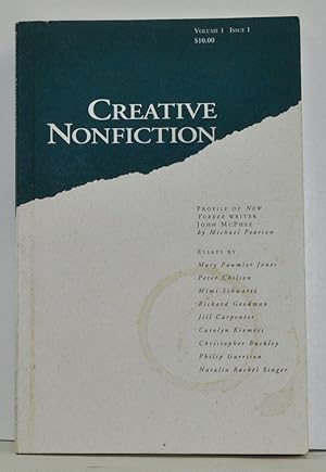 Imagen del vendedor de Creative Nonfiction, Volume 1, Issue 1 (1993) a la venta por Cat's Cradle Books