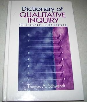 Seller image for Dictionary of Qualitative Inquiry, Second Edition for sale by Easy Chair Books