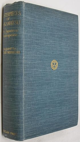 Bild des Verkufers fr Masterpieces of Chikamatsu: The Japanese Shakespeare zum Verkauf von Powell's Bookstores Chicago, ABAA