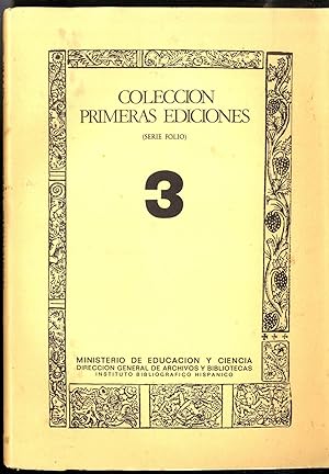 Imagen del vendedor de COLECCIN PRIMERAS EDICIONES SERIE FOLIO 3 NOBILIARIO VERO a la venta por Librera Maxtor
