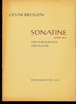 Sonatine für Altblockflöte und Klavier : Werk 18, 2