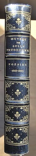 Poésies 1865-1866. Stances & Poèmes.