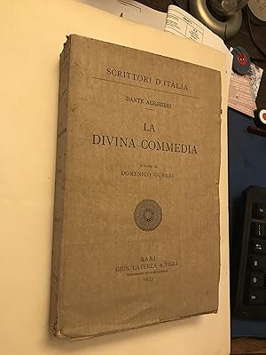 La divina commedia. A cura di Domenico Guerri.