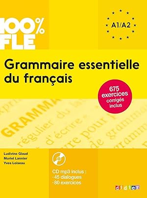 Grammaire essentielle a1/a2 livre+cd