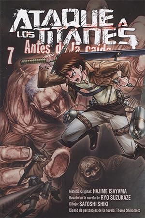 Seller image for ANTES DE LA CADA Ataque a los titanes 7 for sale by Imosver