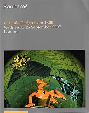 Ceramic Design from1860 : Wednesday 26 September 2007