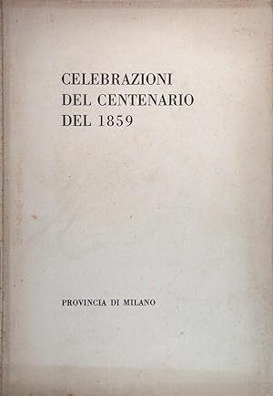 Celebrazioni del Centenario del 1859