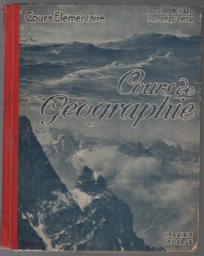 Seller image for Cours de gographie / cours lmentaire for sale by librairie philippe arnaiz