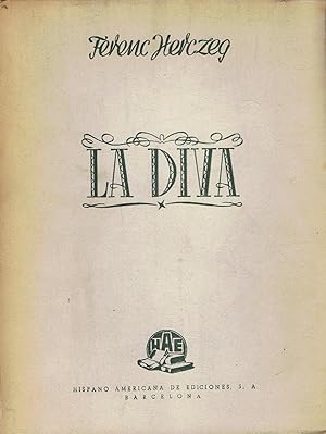Imagen del vendedor de LA DIVA a la venta por Librera Torren de Rueda
